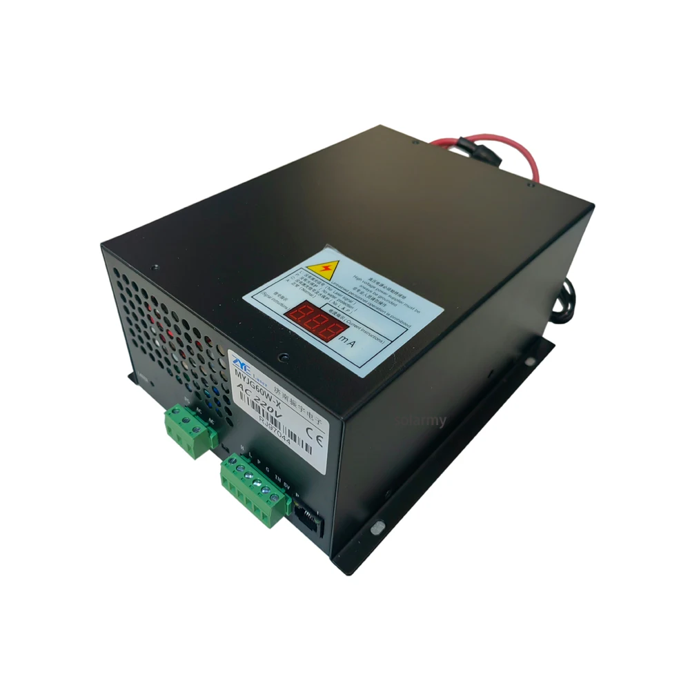 ZYE Laser CO2 Laser Power Supply MYJG60W MYJG80W مصادر الطاقة لأنبوب ليزر CO2 60W-80W