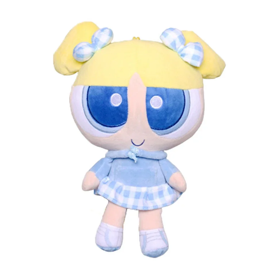 20cm Cartoon anime Powerpuff Girls Plush Toys Cute Blossom Buttercup Bubbles stuffed Plush dolls Gifts For Childr