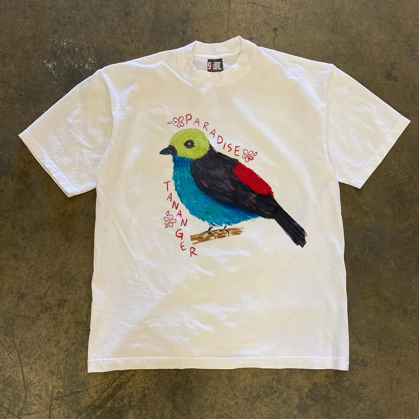Double Thread Pure Cotton Short Sleeve T-Shirt Loose Fit Unisex American Retro Style Heavyweight Couple's Tee Breathable Summ...