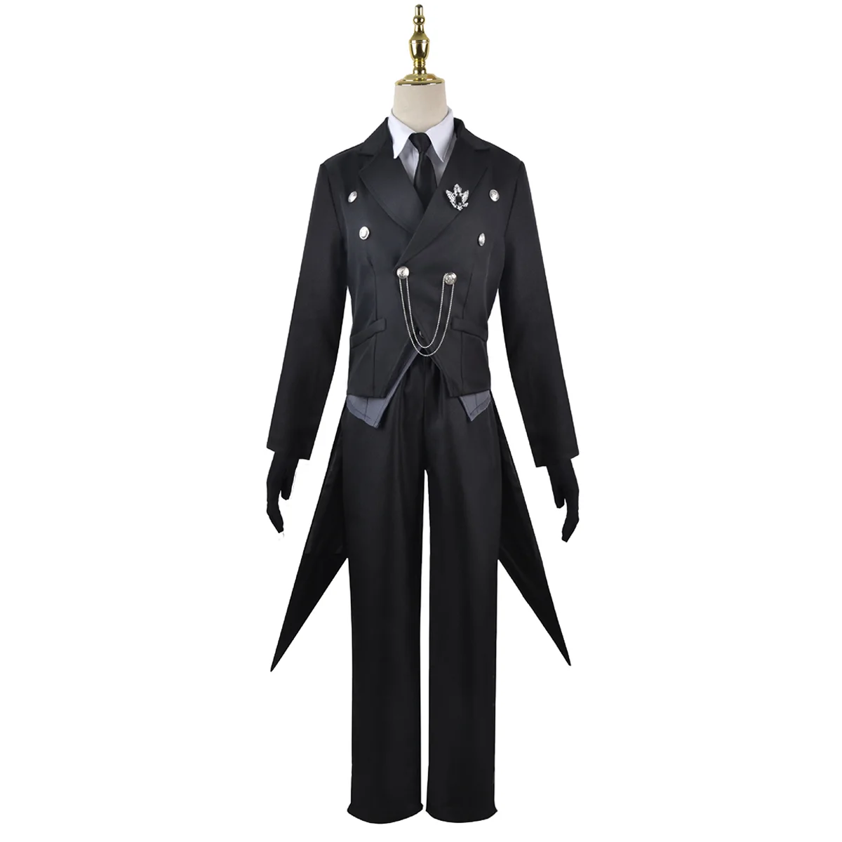 Anime Sebastian Michaelis Cosplay Costume Party Uniform Full Set Unisex Halloween Outfits