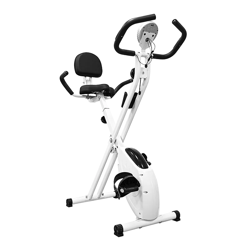 

Workout X-bike Indoor Home Stationary Bike Folding Magnetic Fitness Exercise X Bike