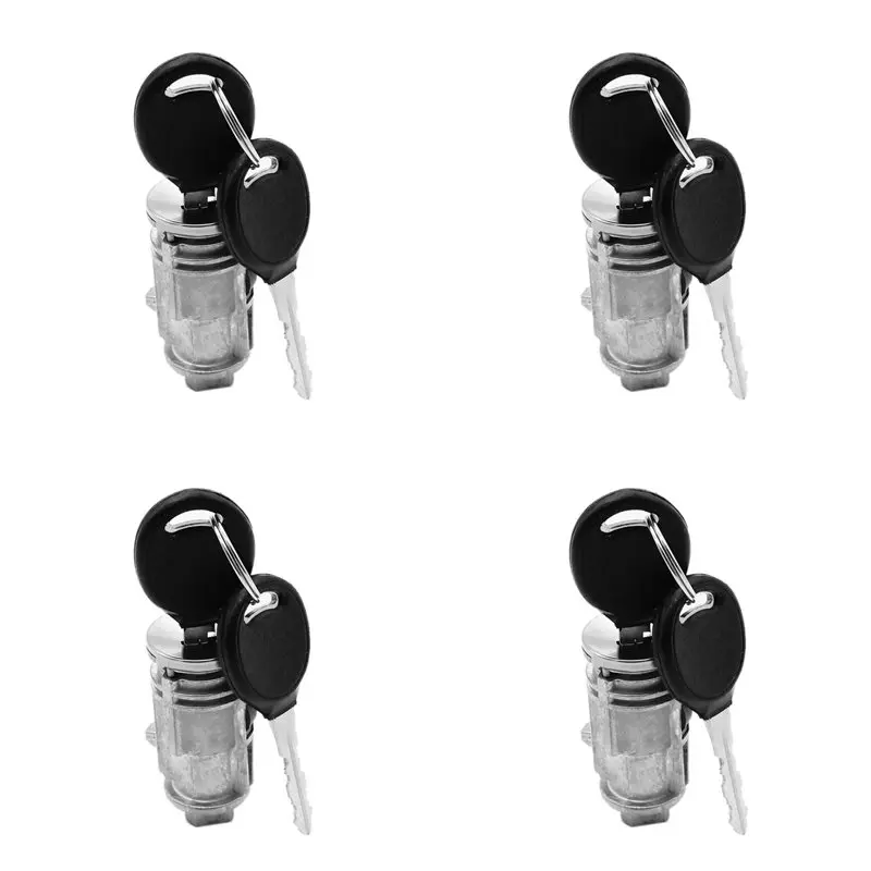 

4X Замок зажигания с ключами для Voyager Dodge Jeep Cherokee 5003843AB 5003843AA