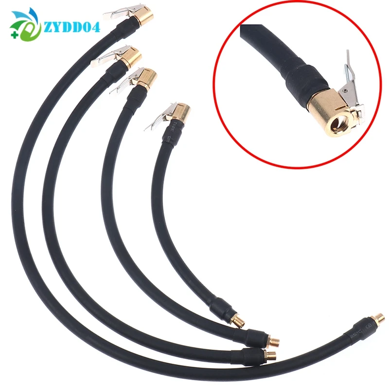 1PCS Air Rubber Hose Flexible Tire Valve Extension Tube Adapter for Air Compressor Tire Inflator Pump