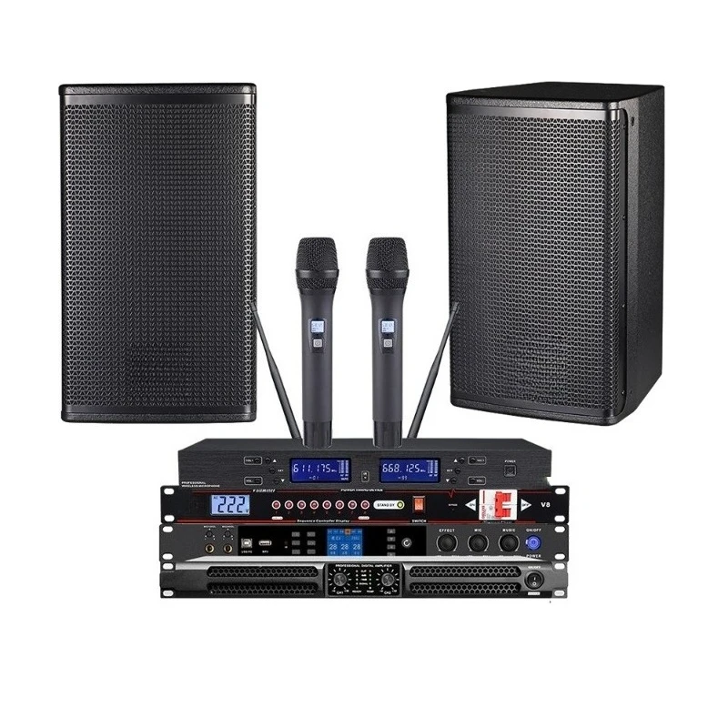 

Профессиональный аудио-комплект, домашняя аудиосистема для бара, аудиооборудование