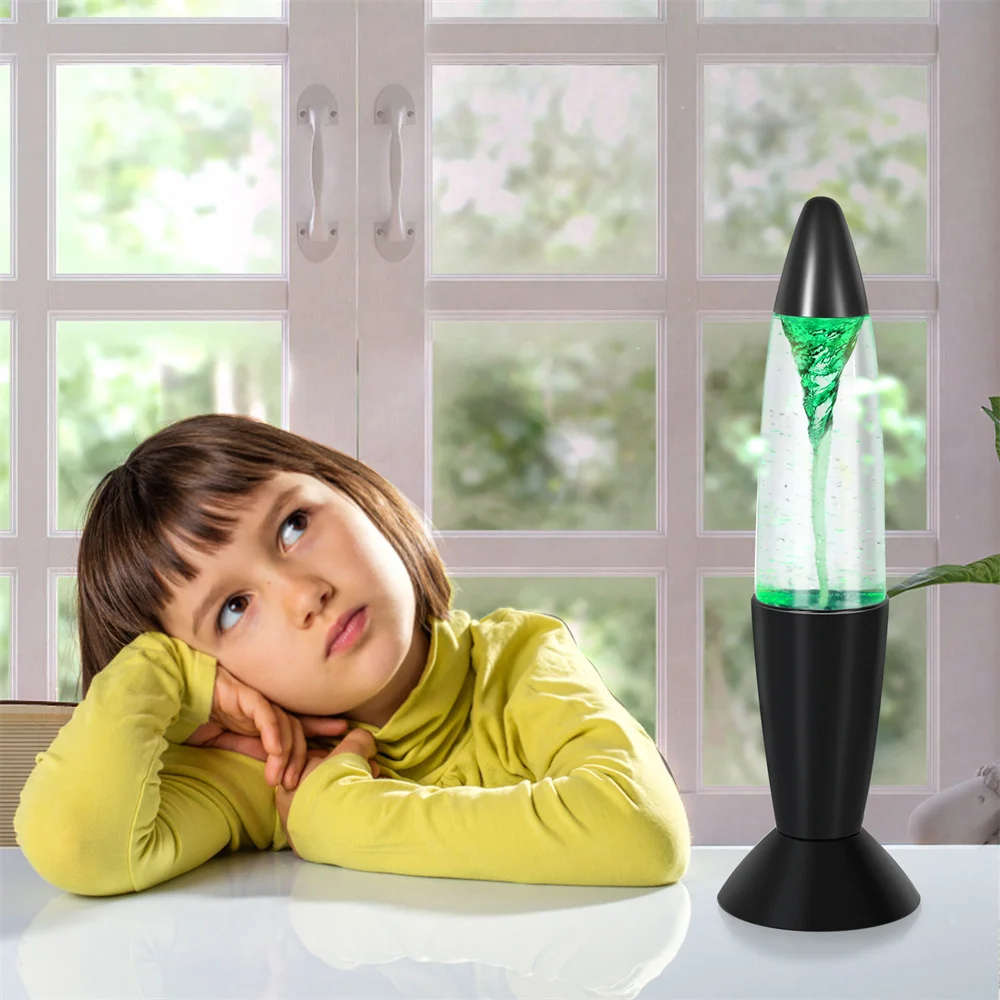 الملونة تورنادو المشهد مراقبة ضوء LED ضوء الزخرفية تورنادو مصباح الأطفال التعليم المبكر أداة التدريس USB/AA