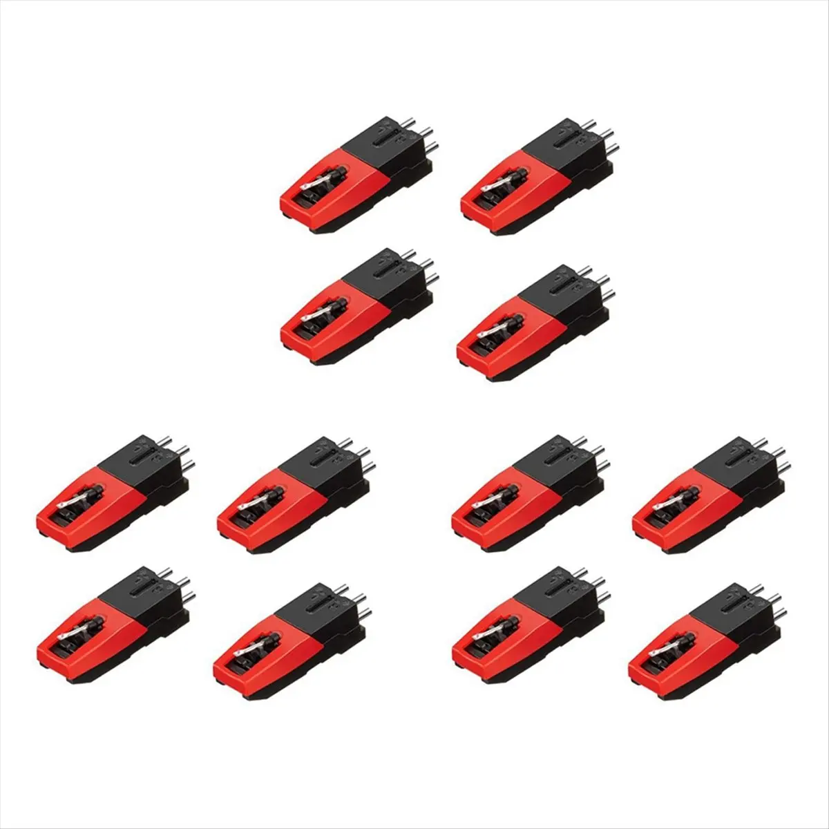 A49T 12 Pcs Turntable Replacement Stylus Needles Turntable for LP Ion Phonograph Record Player Special Stylus Needle