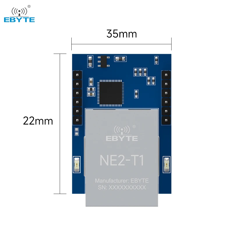 TTL Serial to RJ45 Ethernet Module Modbus TCP to RTU Support MQTT Protocol Low Power Virtual Serial Port EBYTE NE2-T1 NE2-T1B