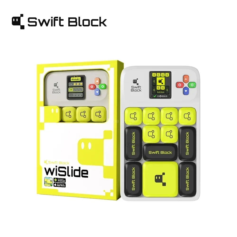 [Socube] GAN Swift Block WiSlide AI Smart Klotski متجمد سويفت كتلة WiSlide عدد لغز قطع لعبة أُحجية مكعبات لعب للأطفال