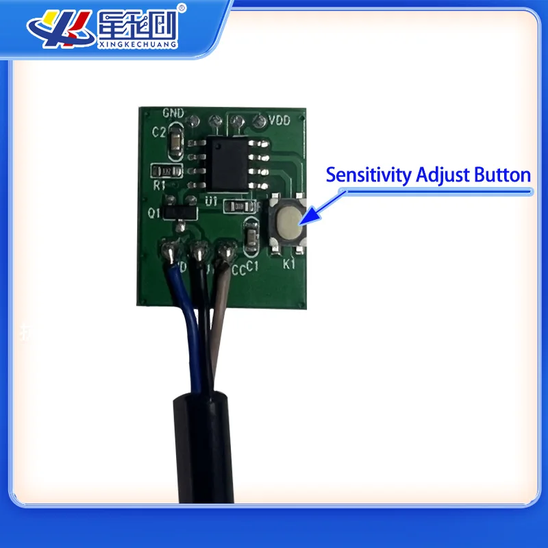 DC3.3v/5v Low Power Consumption Non Contact Water Level Sensor,Cantactless ON and OFF Level Switch for Water Tanks