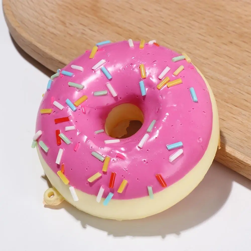 6.2cm/2.4in Photography Decoration Novelty  Artificial Donut Squeeze  Donut Cone  Simulation Cake Simulation Donuts