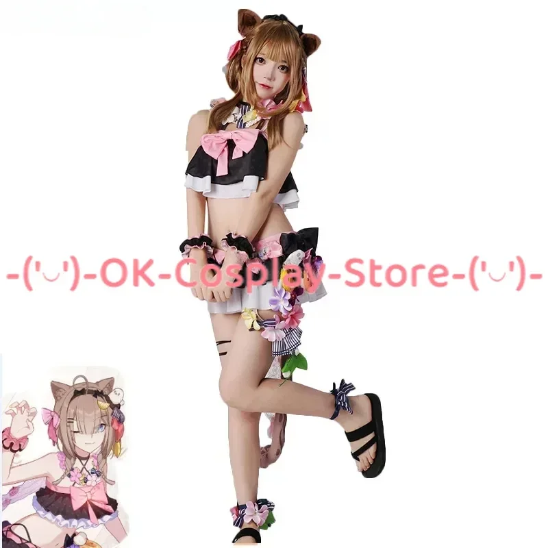 Spel Honkai Impact 3 Pardofelis Cosplay Kostuum Vrouwen Sexy Feestpak Met Oren Staart Halloween Uniformen Badkleding Op Maat Gemaakt