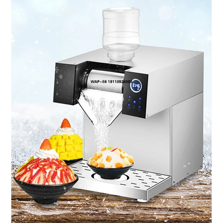 

Frozen Slushy Ice Portable Machine 360kg/h Ice Crusher Slush Maker