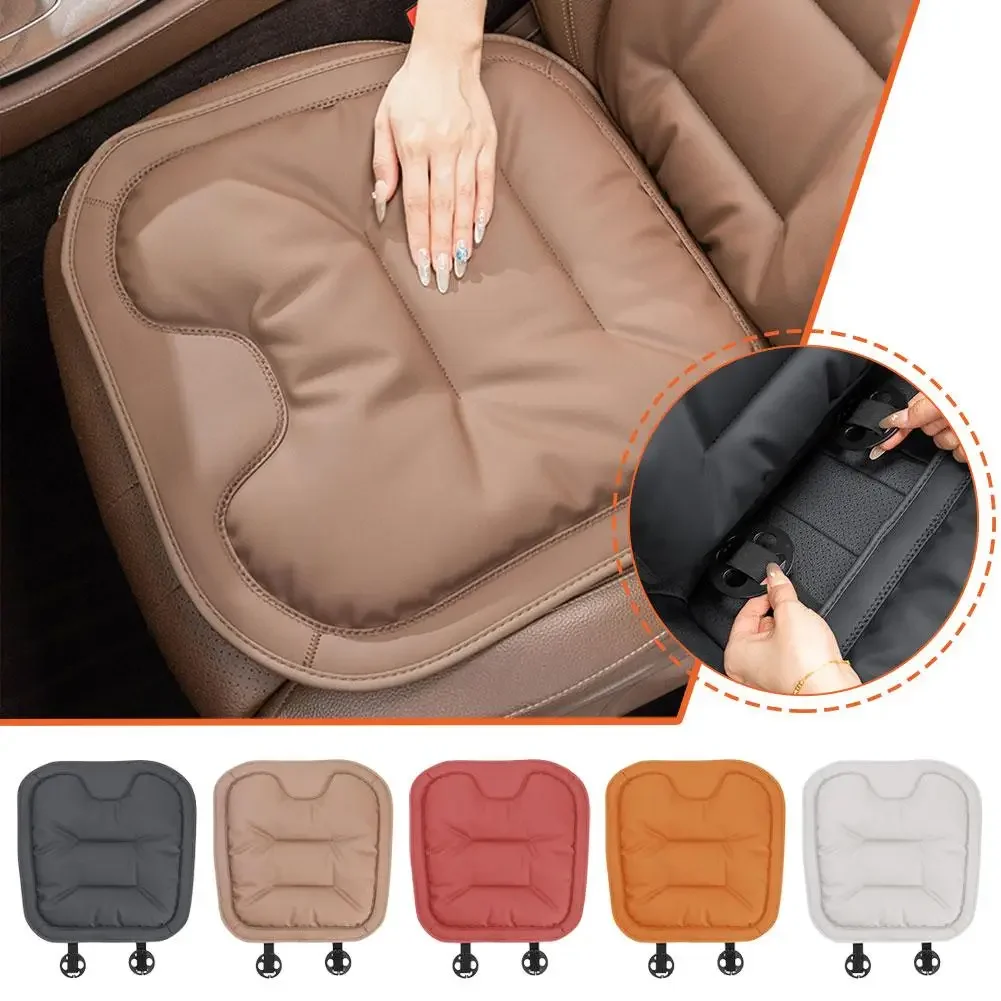 

Car Seat Cushion Ventilate For All-season Nappa Leather Seat Cushion Seat Cushion Cover Car Interior Automotive Supplies K7U5