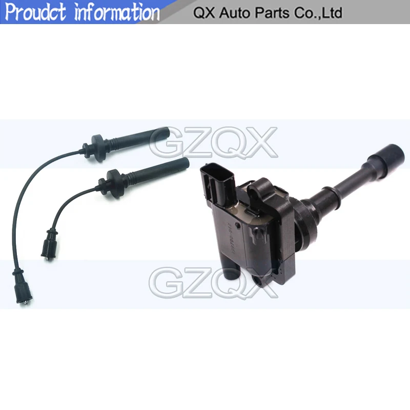 CAPQX Ignition Coil and Ignition For Mitsubishi Lancer 4G18 2005 2006 2007 2008 Ignition Wire Set