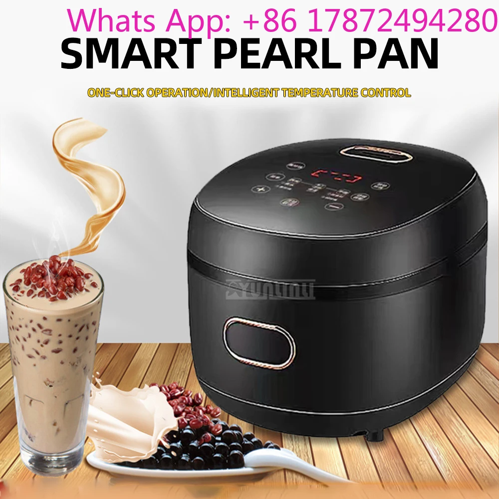 Milk Tea Shop Pearl Pot Tapioca Cooker Commercial 5L Rice Cooker Non-Stick Temperature Control Olla Arrocera Electrica