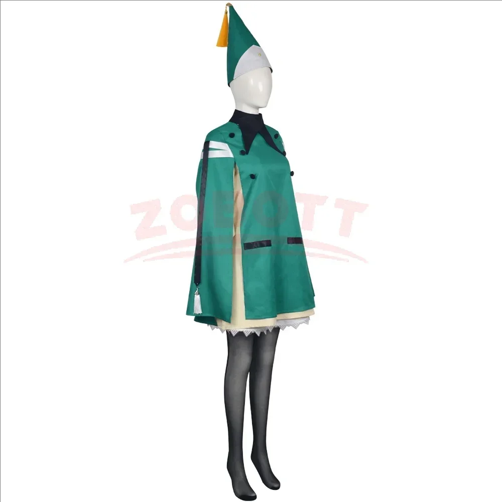 Anime Witch Hat Atelier Character Qifrey Cosplay Costume Magician Robe Cloak Belt With Pointed Hat Complete Suit For Masquerade view 3