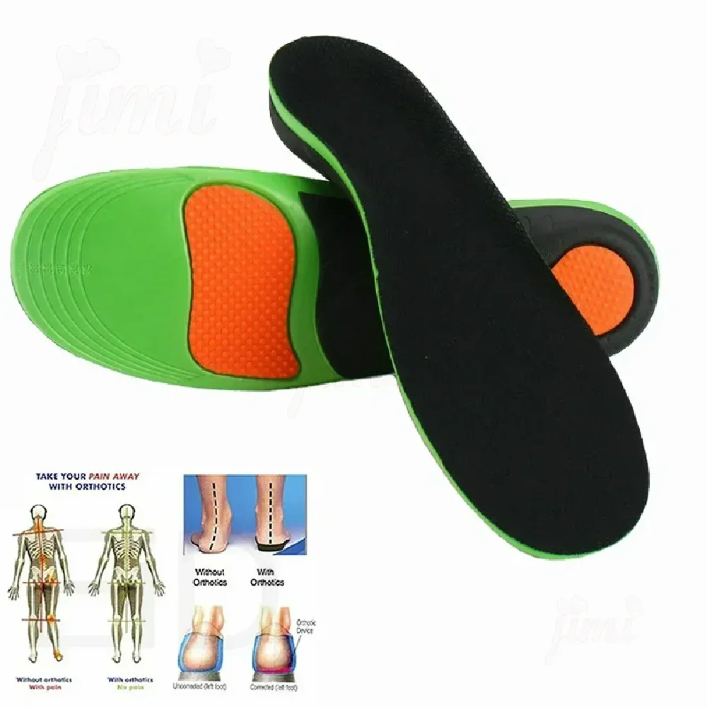 Wkładki ortopedyczne EVA do butów podeszwy do stóp Arch Foot Pad typ X/O nogawka płaskostopie elastyczna amortyzacja wygodne wkładki