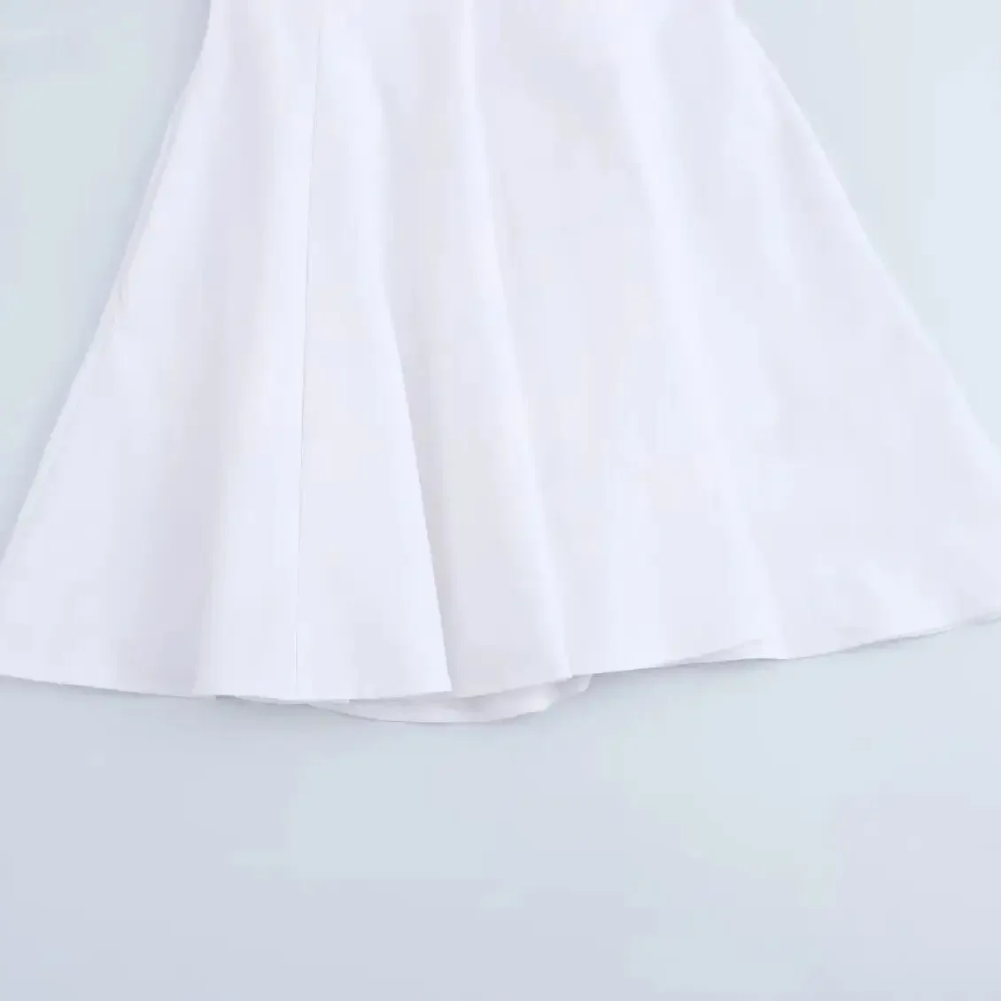 Abiti da donna Mini abito da festa senza maniche con scollo a V a costine a contrasto Elegante Novità in abiti da sera Abbigliamento donna 4661351