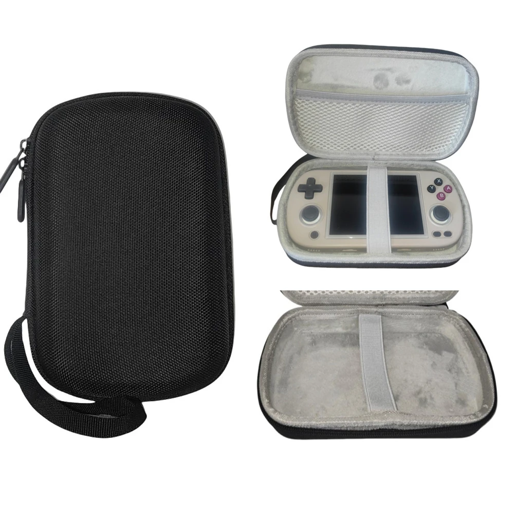 

Carrying Case For Anbernic RGSlide/RG40XXH/RG40XXV/RGcubeXX Game Console Organizer Bag Shockproof Handheld Game Case Carry Bag