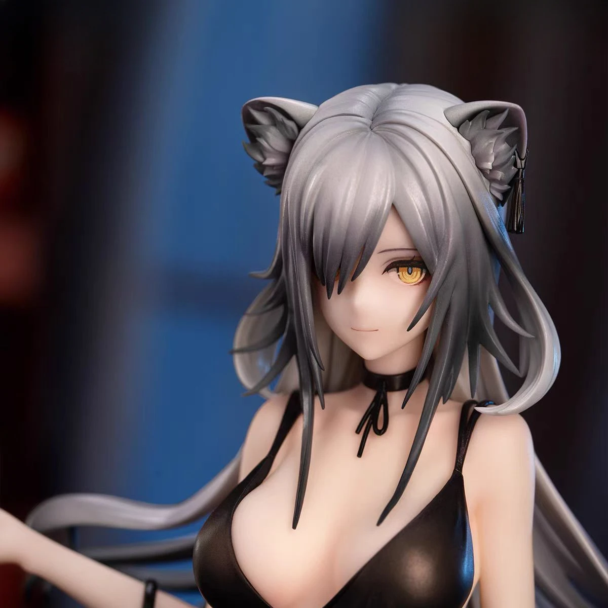 【Voorverkoop】Arknights Anime Beeldje Schwarz Game Karakter Sculptuur Actiefiguren Standbeeld Figuren Cartoon Collectible Model Toy