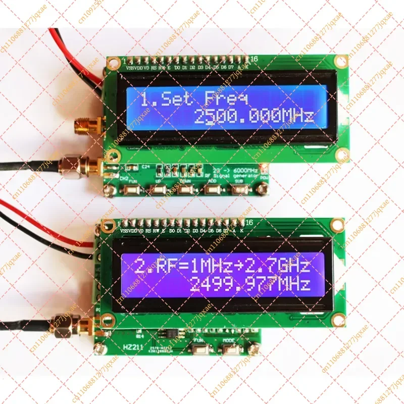 1Hz-2.7GHz RF Frequency Meter & Signal Analyzer