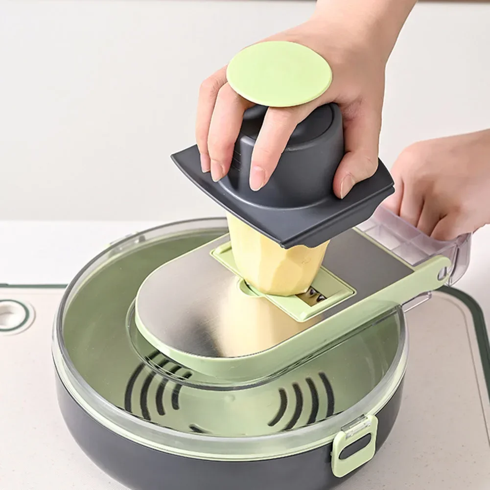 

Многофункциональная овощерезка 9 в 1, кухонная овощерезка