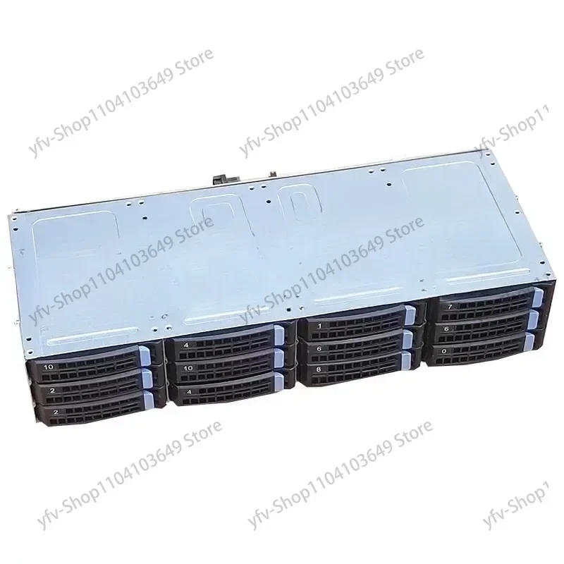 

12 bay 3.5-inch 6Gb hard drive cage 12Gb storage NAS Black Qunhui CDN hot swappable SAS series chassis