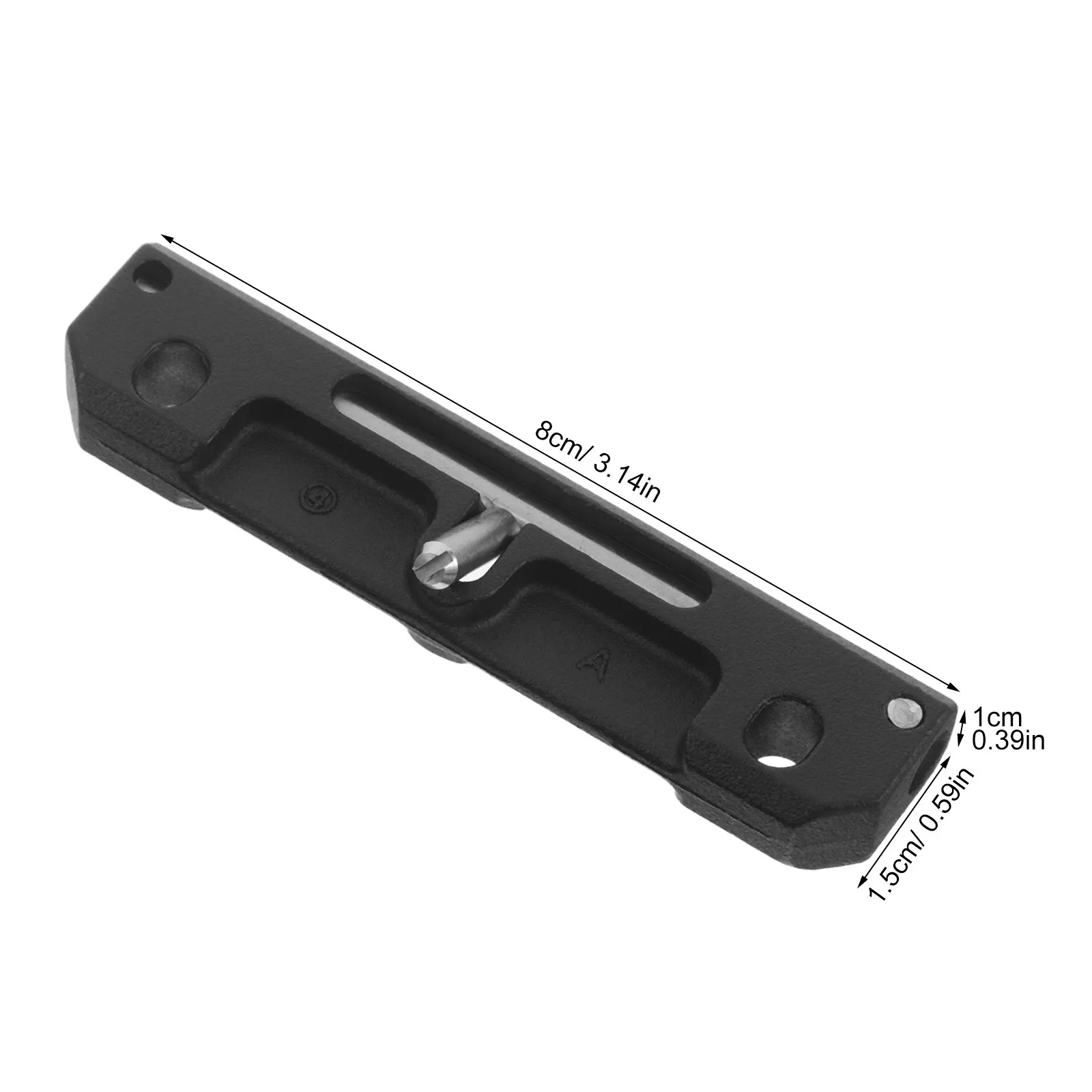 2 Pcs Barrel Bolt Latches Door Sliding Lock Industrial Enclosure Outdoor Gate Slide Spring Black Cabinet For Home Gate Left