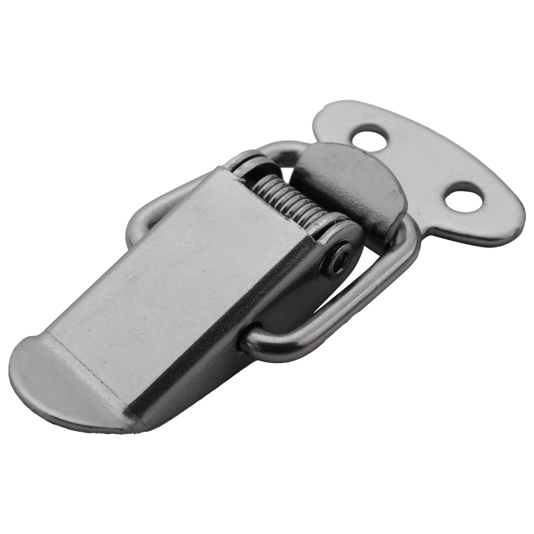 40Pcs Cabinet Spring Loaded Iron Straight Loop Toggle Latch 45Mm Length-B51B