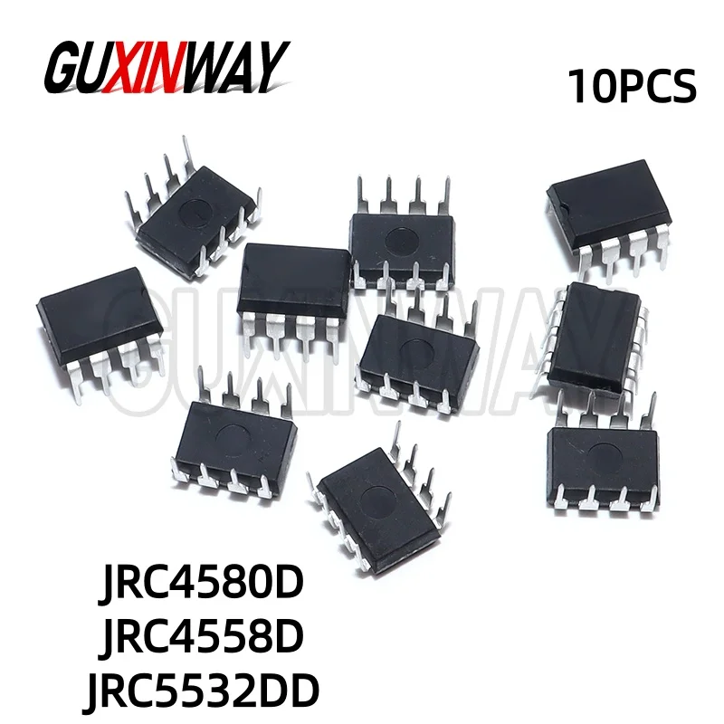 �y�Z�[�����z10 �� JRC4558 DIP-8 JRC4580D JRC4558D JRC5532DD 4558 4580D 4558D 5532DD �f���A���I�y�A���v�`�b�v