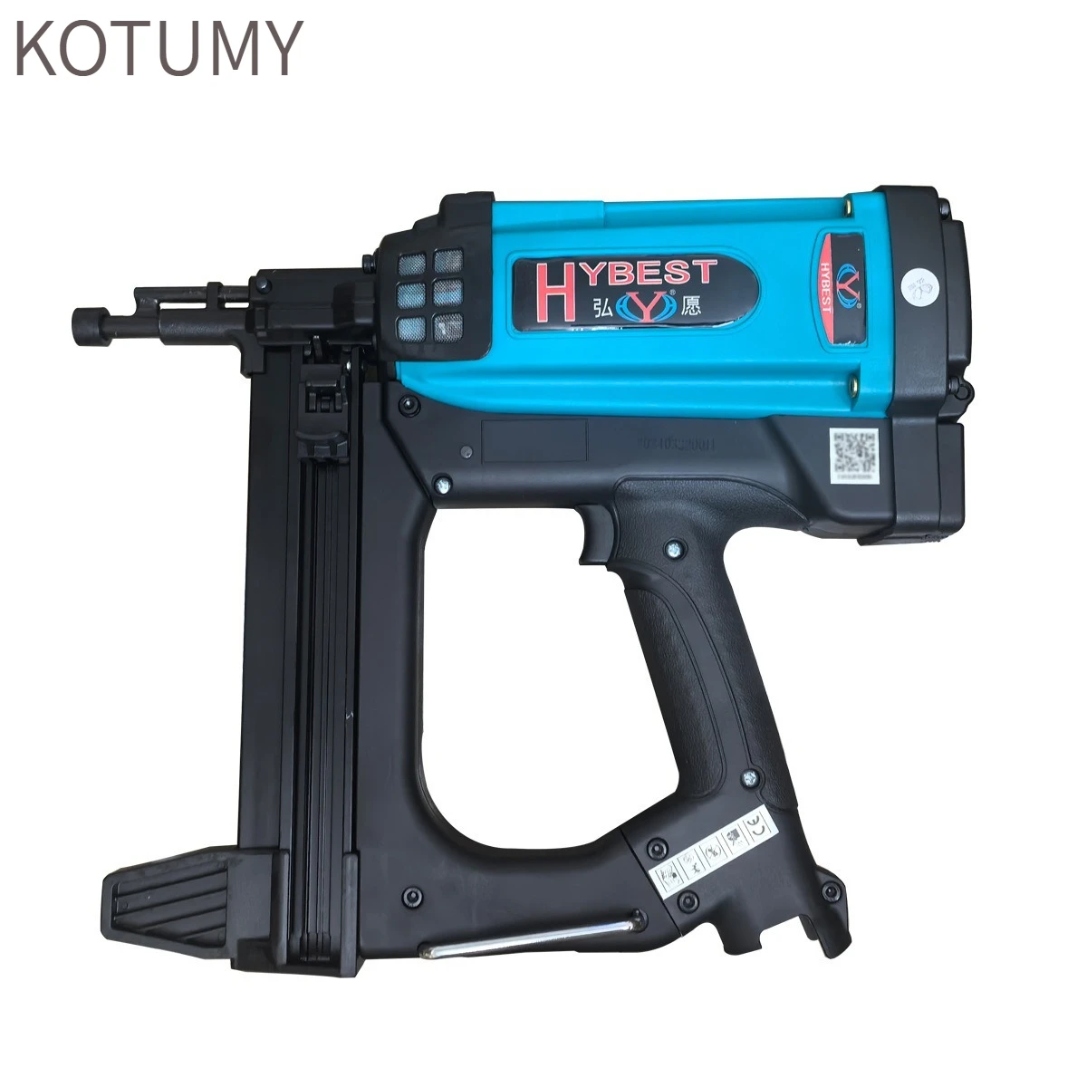 Многофункциональный газовый гвоздезабиватель KOTUMY GRS40, 220В, для сантехнических работ и окон, сверхмощный пневматический инструмент