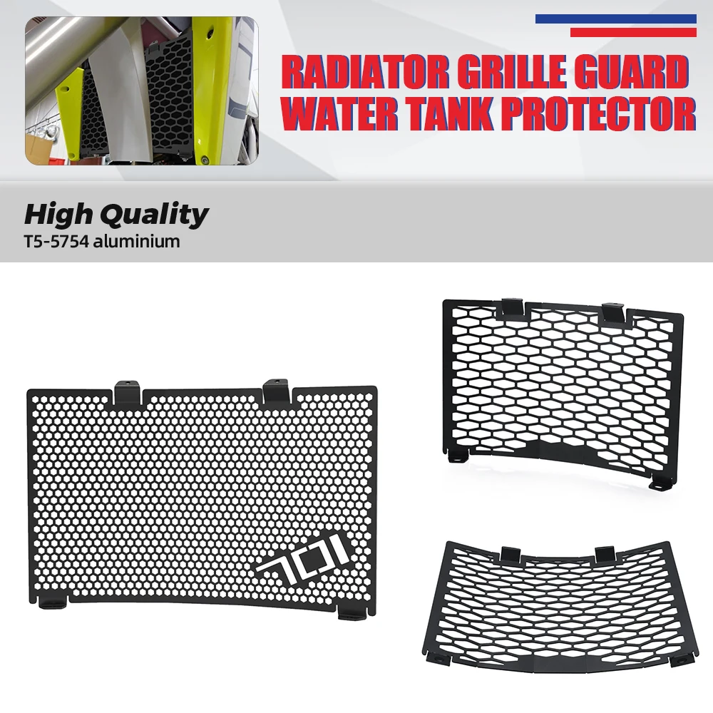 

Radiator Grille Guard Cover Protection Water Tank Net Motorcycle Accessories For Husqvarna 701 Supermoto Enduro 2016-2022 2023