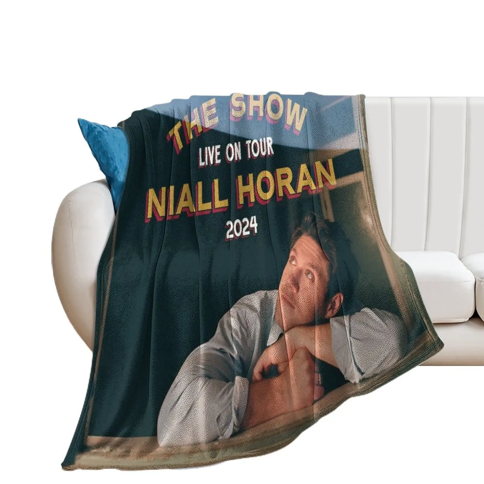 Naunl Niall heartbreak North American Tour 2021 Throw Blanket Flannel Decorative Sofas Blankets