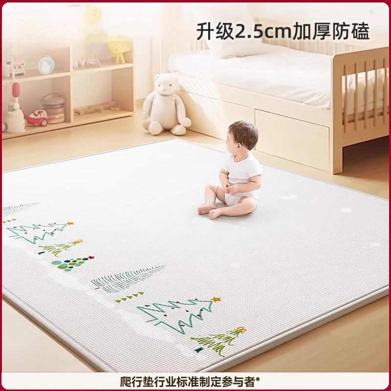 Baby crawling pad 2.5CM thickened household fence game floor mat plus xpe children's anti-drop climbing mat