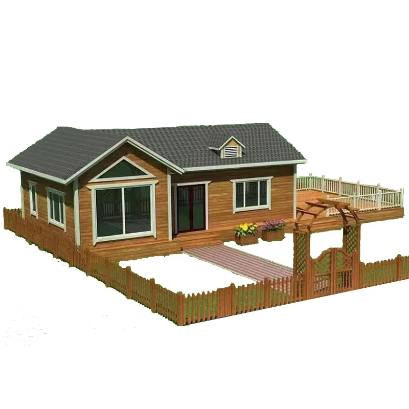 Outdoor assembly wooden house mobile villa scenic camping antiseptic wood living tree house homestay farm wooden house
