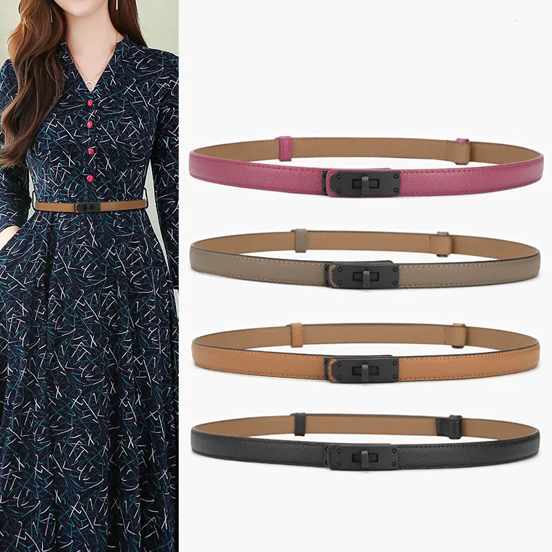 

Luxury Designer Waistband Female Fashion Casual Shirts Dress Coat Decorative Elastic Girdle Goth Vintage Leather Belts for Women