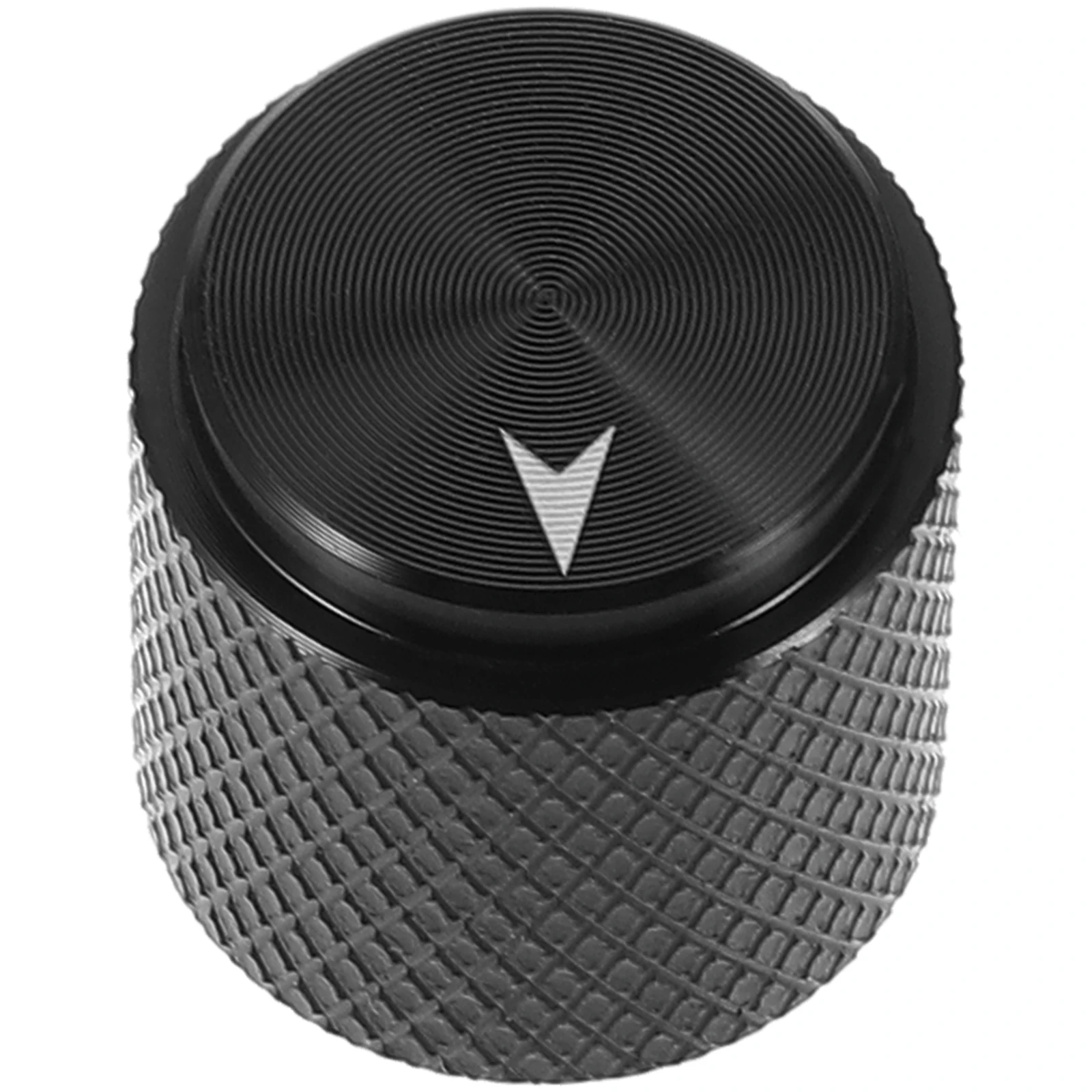 

Sturdy Aluminum Alloy Volume Control Knob Replacement Sound Knob Mesh Design Digital Marking Compatible With
