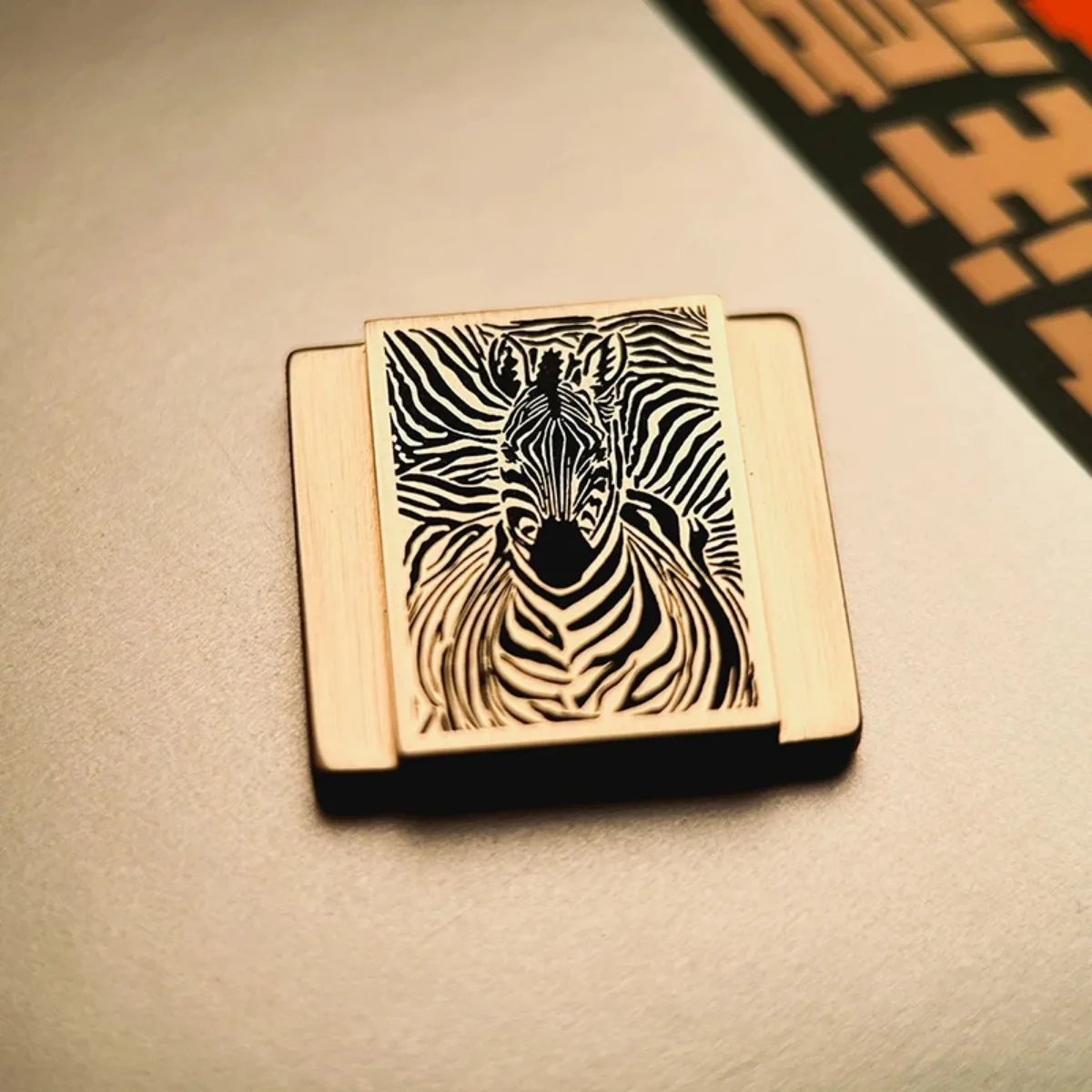 Metal de bronze padrão câmera quente e fria sapato capa protetora zebra tigre leopardo para sony canon fuji nikon leica