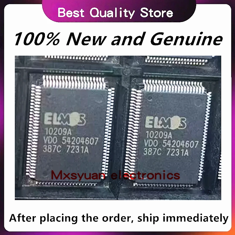 Mxsyuan 1pcs/lot ELMOS 10209A 10209A-VDO ELMOS QFP100 CPU 100% New original