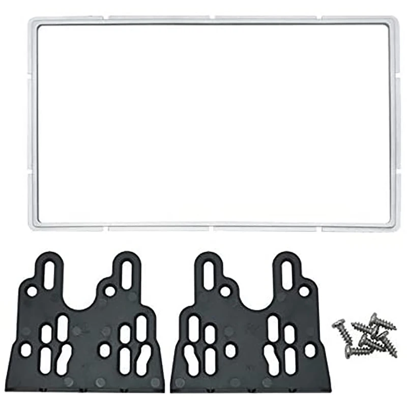 2Din Car DVD Radio Fascia telaio cruscotto montaggio su pannello Kit di montaggio adattatore per PEUGEOT 308/408 Car Styling