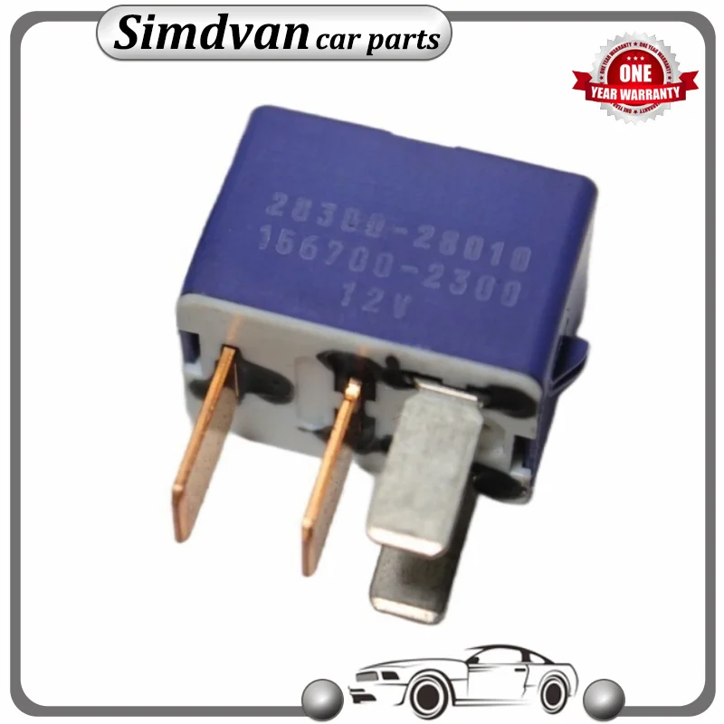 

156700-2300 28300-28010 Реле стартера 12 В для Lexus ES350 IS250 Toyota Corolla 4Runner Scion 2830028010 1567002300 Автозапчасти