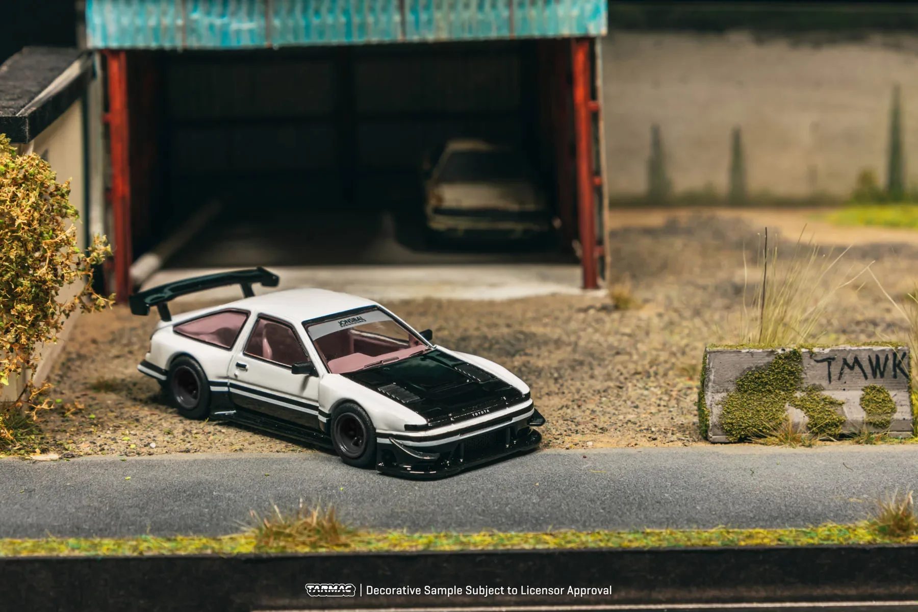 Tarmac Works 1:64 Trueno AE 86 Widebody von Jon Sibal Druckguss-Modellauto