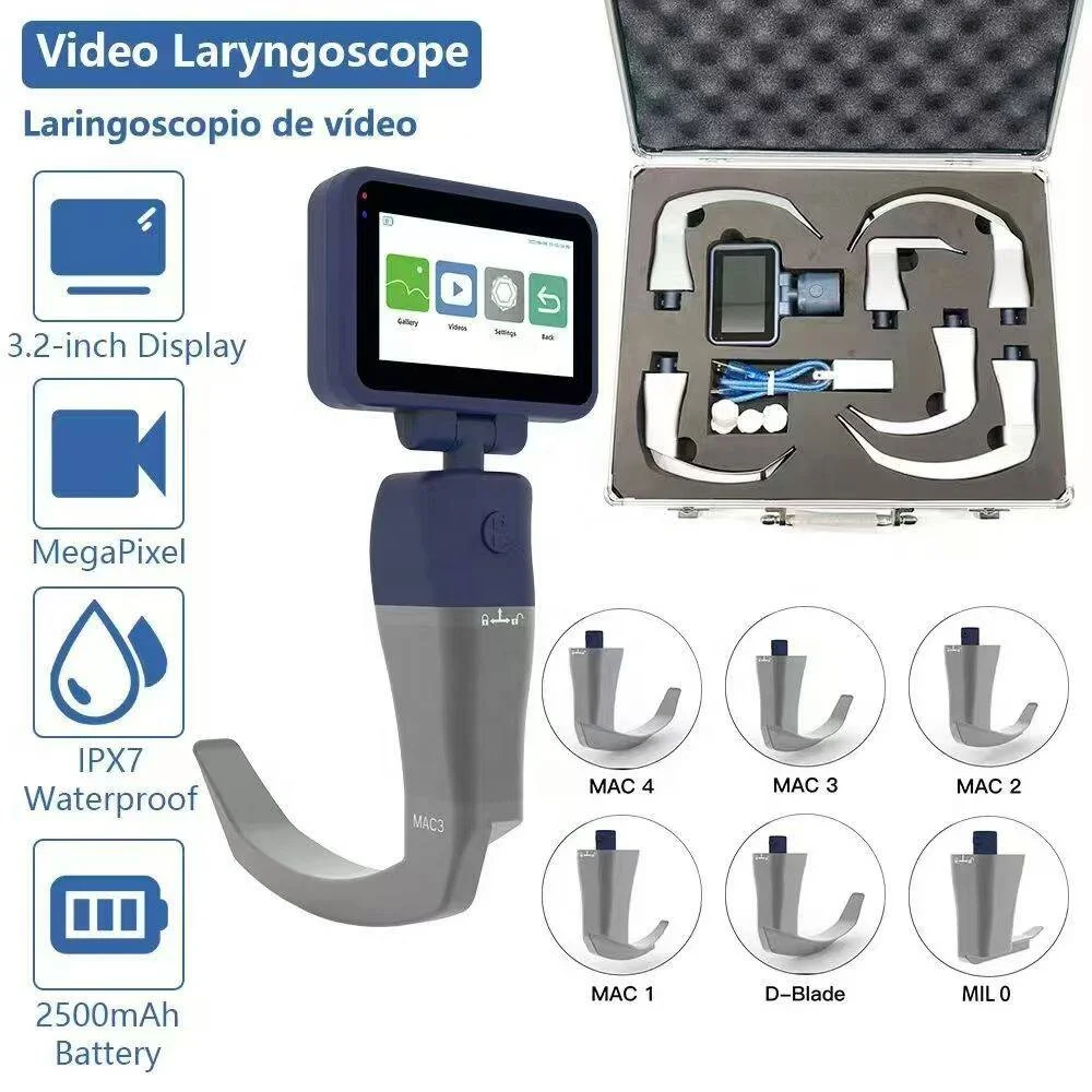 Ent Endoscopio Operating Laryngoscope Instruments Rigid Video Laryngoscope You can choose between three lenses or six lenses