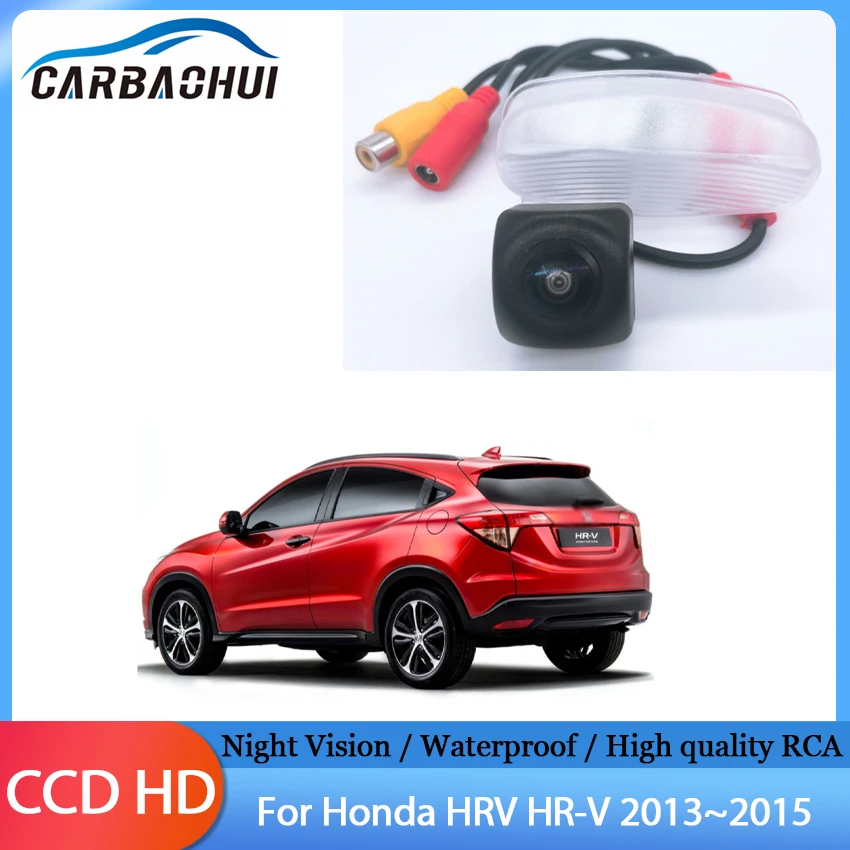 

rear view Reverse camera CCD Night Vision Waterproof High quality RCA Backup parking Camera For Honda HRV HR-V 2013 2014 2015