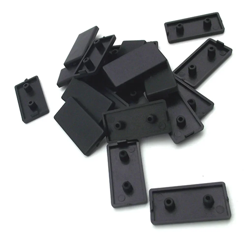 20pcs 2040 Plastic ABS End Cap for  Series Aluminum Profile Accessories Double Hole