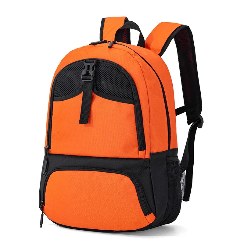 

Athletic Physical Fitness with Shoes Pocket Outdoor Spacious Camping Trekking Basketball Bag Capacity Football Equipment Pack