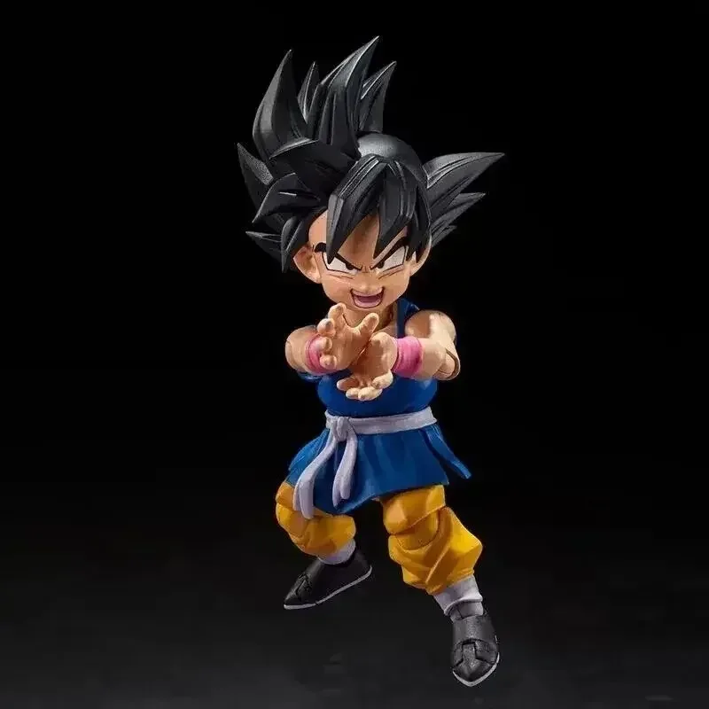 متوفر في المخزون بانداي S.H.Figuarts SHF دراغون بول جي تي سون جوكو كيد ألعاب قابلة للجمع هدية #4