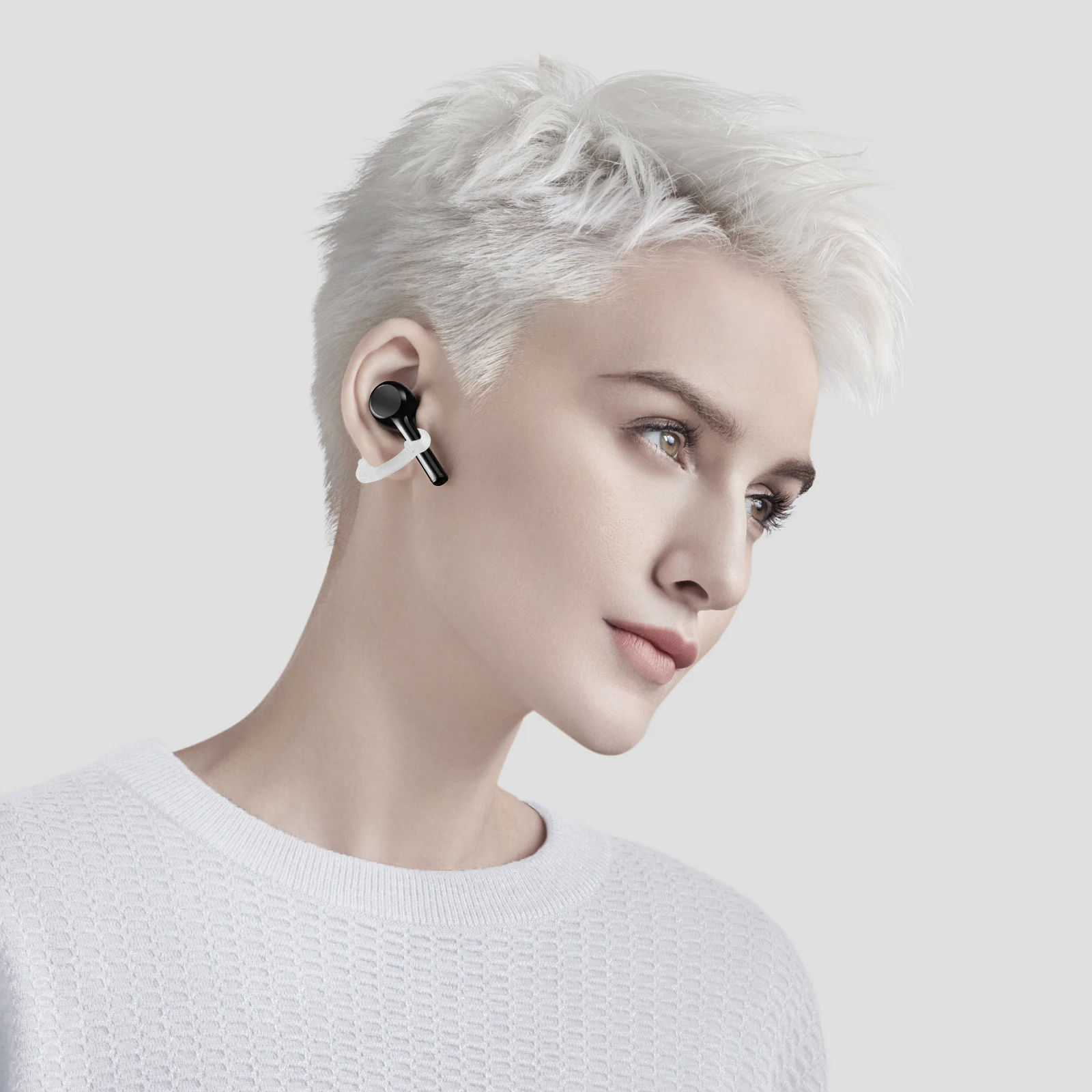 

2pcs Anti-Lost Earphone Hooks Adjustable Wireless Ear Hooks Ear Clip for Running Cycling Multiple Colors Available