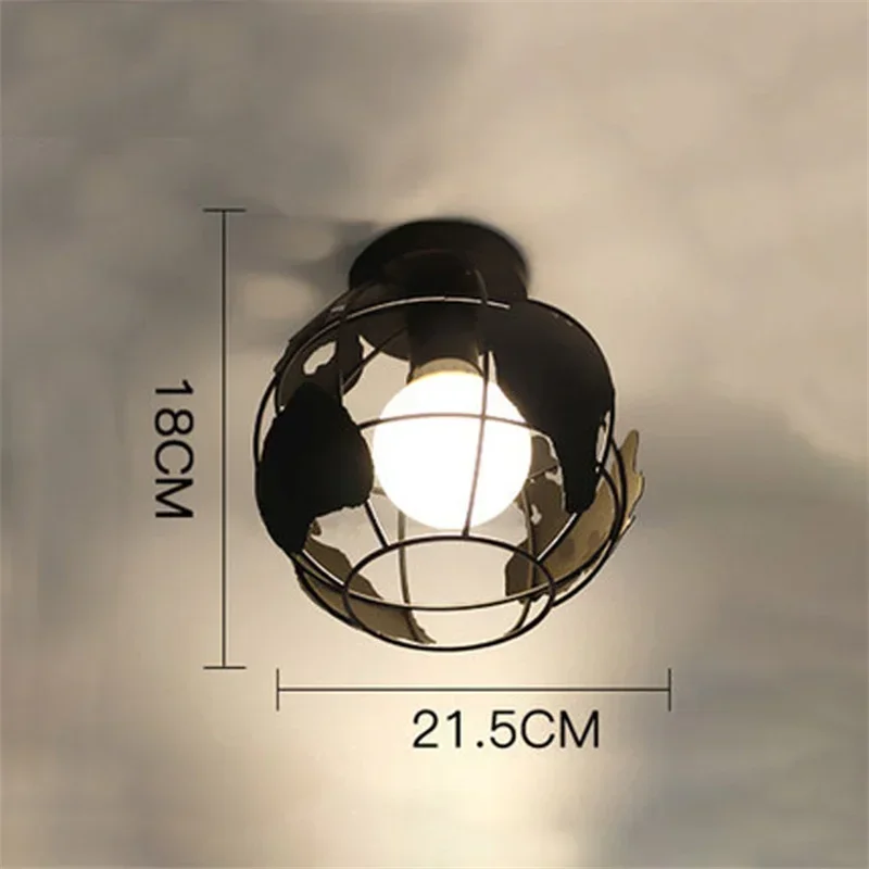 Nordic lamps balcony light aisle porch corridor entry cloakroom exhibition hall led ceiling light Tieyi ceiling light