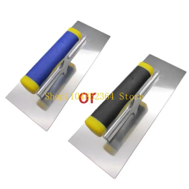 

652F Plastering Skimming Trowel Spreader with Handle Stainless Steel Putty Knife Tool